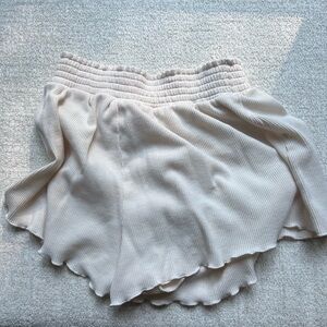 White, size small, Aeropostale sleep shorts